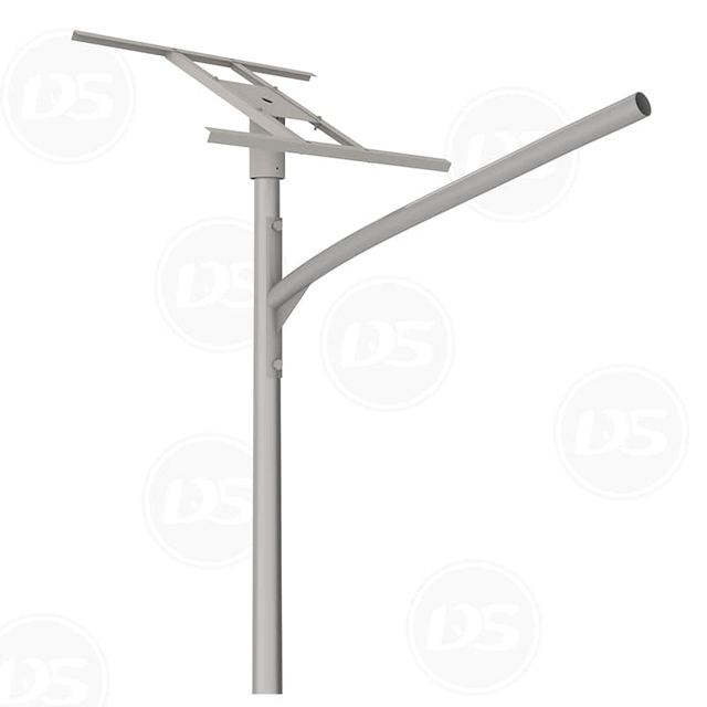 Hot Dip Galvanized Pole for Solar Street Lights