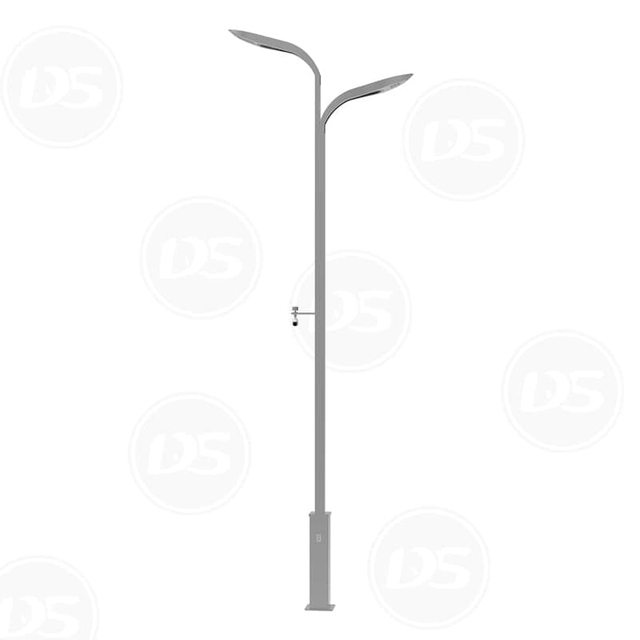 Smart Street Light pole with CCTV Camera
