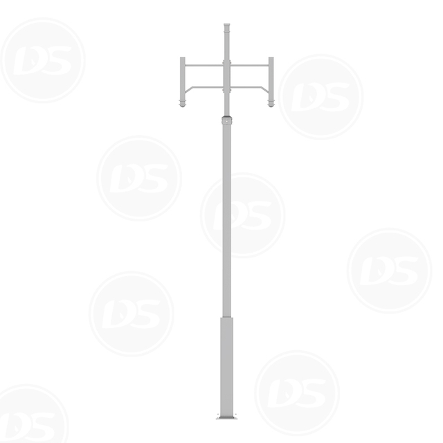 Square Garden Light Pole