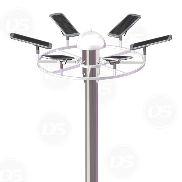 All in One Solar Powered High Mast Light