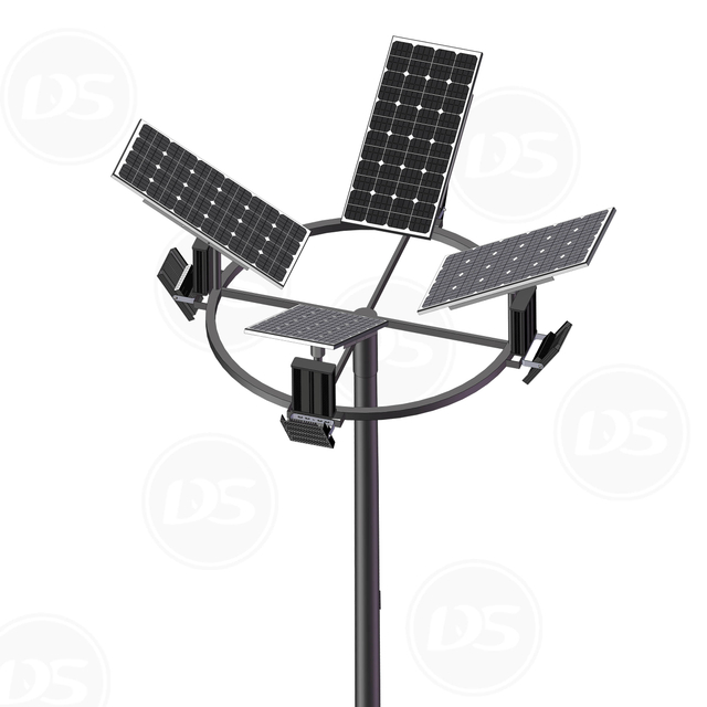 Solar Powered LED Flood Light