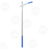 Outdoor Hot Dip Galvanized Tapered Steel Street Pole Lamp Post