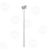 DS-HMP2 15M-20M-25M-30M Hot Dip Galvanized Iron High Mast Lighting Pole