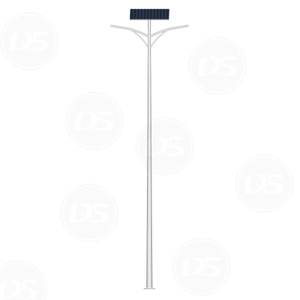 DS-SAP3 Heißes Dip verzinkte pulverbeschichtete Solar Street Lampe Pfosten