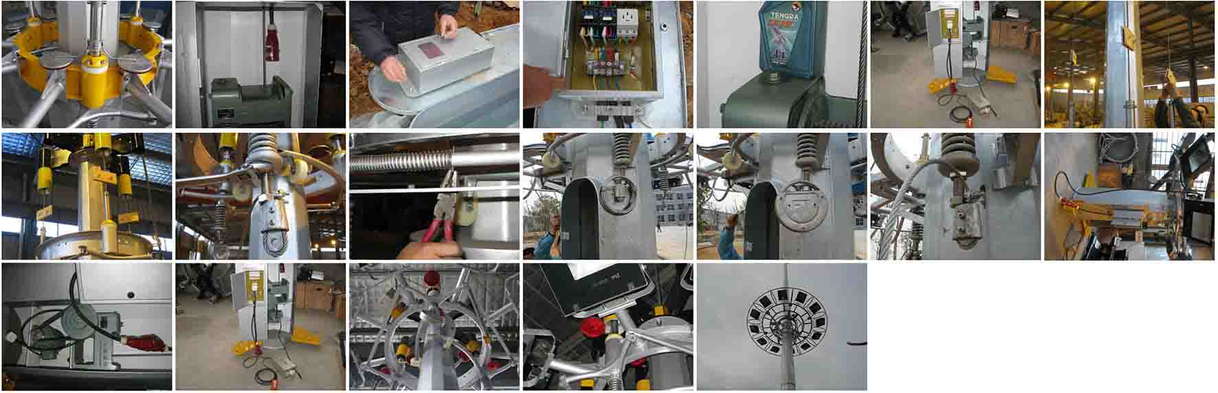 30M Hot Dip Galvanized High Mast Lighting System Pole From China Manufacturer (10)