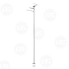 Hot Dip Galvanised Pole voor Solar Street Lights