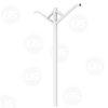 Street Light Pole with Double Arms