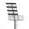 16-40M High Mast Light with Safety Cage Ladder And Platform