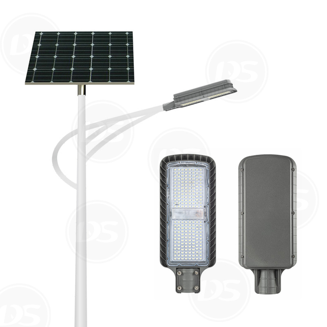 DS-AIT1-B All in Two Solar Powered LED Street Light with Optional PIR Motion Sensor (100W-120W-150W-200W-300W)