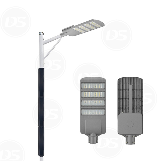 DS-VSSL3 Smart Dimming Vertical Solar Panel LED Street Light | A New Choice for Environmentally Friendly Lighting - Meeting Lighting Needs at Different Times