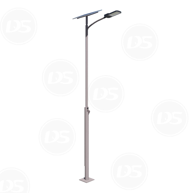 DS-SAP5 HingEd Pole mo te Solar Leds rama rama, kopae HGD Street Pole Street mai i Haina 