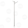 Hot Dip Galvanised Pole voor Solar Street Lights