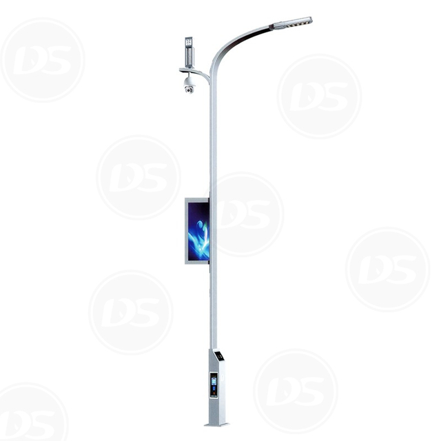 DS-SSL1 Intelligent Electric Smart LED Street Light System for Smart City with Pole 