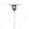 Outdoor All in Two Solar Powered Integrated Sensor LED Street Lamp for Street Lighting 