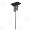 Solar Powered Street Light with 4 LED Floodlights 