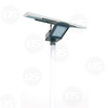 Outdoor All in Two Solar Powered Integrated Sensor LED Street Lamp for Street Lighting 