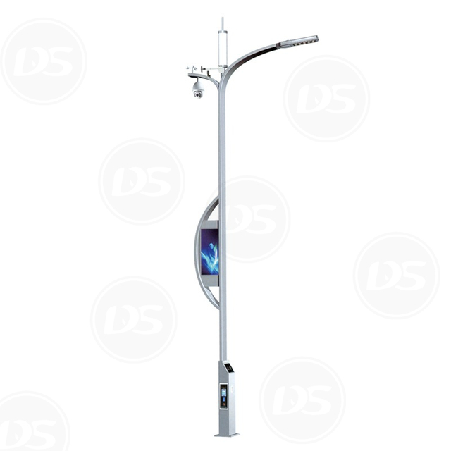 DS-SSL1 Intelligent Electric Smart LED Street Light System for Smart City with Pole 