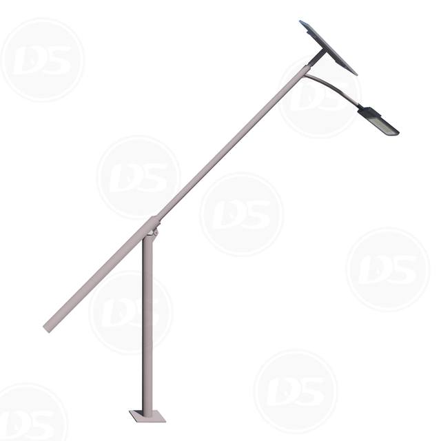 DS-SAP5 HingEd Pole mo te Solar Leds rama rama, kopae HGD Street Pole Street mai i Haina 