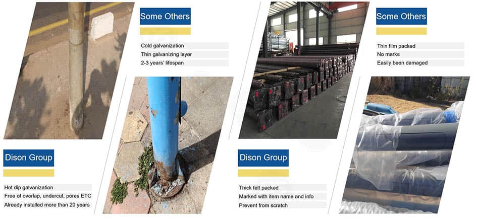 Heavy Duty Hinged Windsock Pole, Available Height From 3M To 12M, Hot Dip Galvanized & Powder Coating Treatment (4)