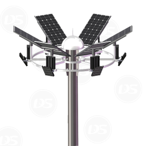 Zonne -aangedreven hoog mast LED -overstromingslicht 