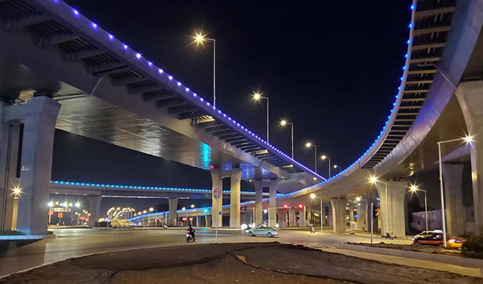 Xuzhou-City-Yingbin-Avenue-Elevated-Expressway-Road-Lighting-and-Landscape-Lighting-Project04