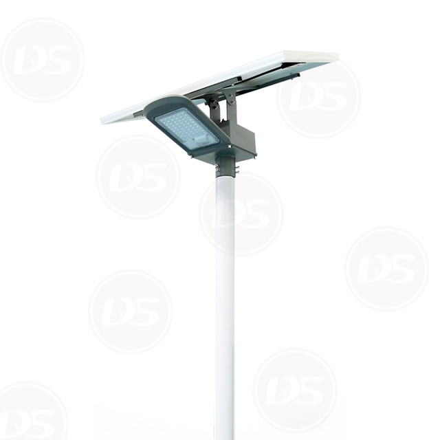 DS-AIT6 Outdoor All in Two Solar Powered Integrated Sensor LED Street Lamp for Street Lighting with Optional Radar Induction Sensor(10W-20W-30W-40W)