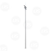 DS-HMP2 15M-20M-25M-30M Hot Dip Galvanized Iron High Mast Lighting Pole