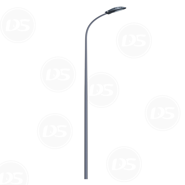 Ko waho o te wera ka pania a Gilvanized Tuturu Steel Street Pole pou rama