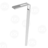 Square Shaped Gi Street Light Pole 