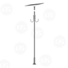 Hot Did Galvanized Steel Pole for Solar Garden Light 
