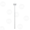 DS-HMP2 15M-20M-25M-30M Hot Dip Galvanized Iron High Mast Lighting Pole