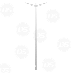 DS-SAP4 Factory Direct Sale Outdoor Heißdip verzinkt q235 Stahlleuchte Street Light Lampe Pfosten 